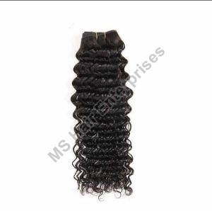 Steam Curly Human Hair Weft Extension