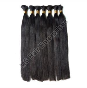 Unstitched Bulk Human Hair Extension