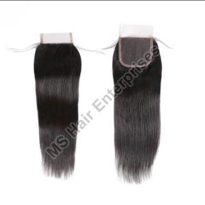 Natural Curly Black Transparent Lace Closure