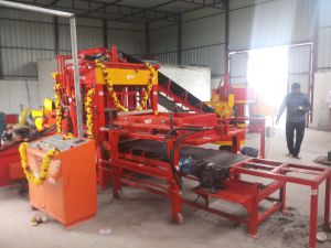 hydraulic paver block making machine