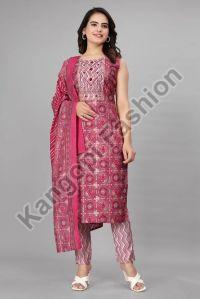 Ladies Kurta and Pant with Dupatta Set