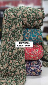 Printed Georgette Fabric