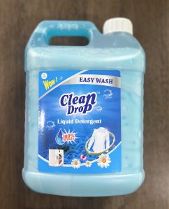 Clean Drop Fabric Liquid Detergent 5Ltr
