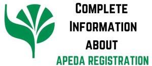 APEDA Registration Service