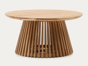 Teak Wood Round Coffee Table