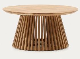 Teak Wood Round Coffee Table