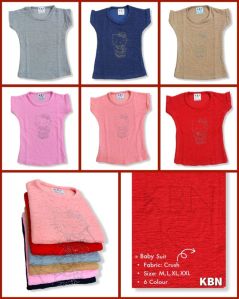 Girls Round Neck T-Shirts