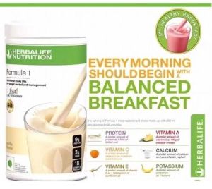 herbalife nutritional shake milk