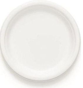 12 Inch Sugarcane Bagasse Round Plate