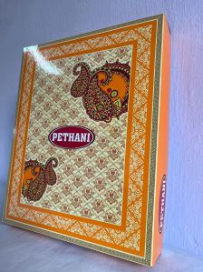 Multicolor Saree Packaging Box