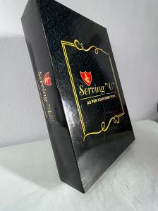 Black Ethnic Wear Packaging Box