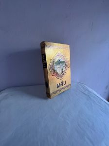 Golden Laminated Saree Packaging Box
