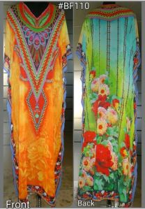 digital printing kaftan