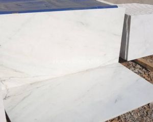 rk white marble