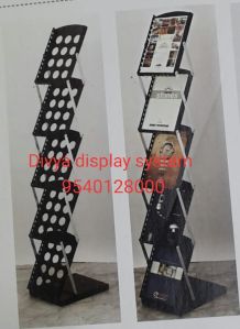 catalogue magzine rack stand