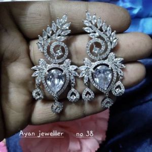 Stylish American Diamond Earrings