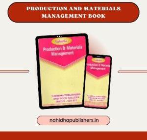 Nahidha Production And Materials Management Book