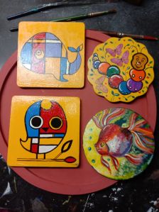 Hand Painted Coasters