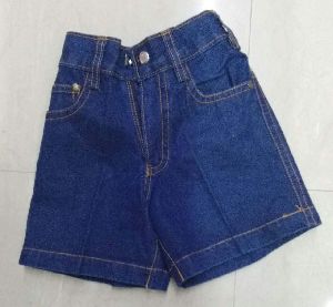 home school play denim uniform shorts