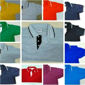 Plain PolyCot Tipping T-shirts