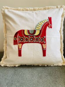 suzani embroidered cushion cover