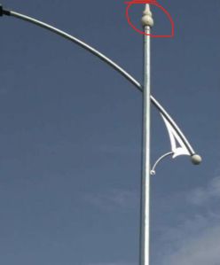 Street Lighting Octagonal Pole