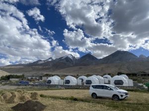 geodesic domes tensile