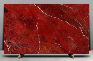 Red Marble Slab