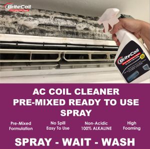 BriteCoil AC Coil Cleaner - Ready To Use Spray