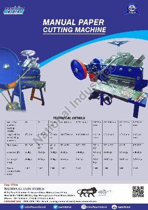 Namibind Mild Steel Manual Paper Cutting Machine 32