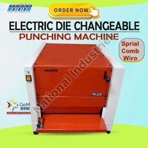 Electric Die Changeable Punching Machine
