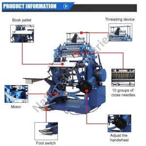 Thread Book Sewing Machine | Semi-Automatic Book Sewing Machine