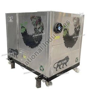 Automatic Organic Waste Composting Machine With Intake Waste 100-130 Kg/Cycle