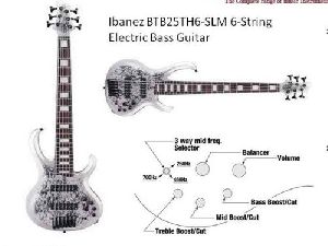 Ibanez BTB25TH6-SLM 6-String Electric Bass Guitar
