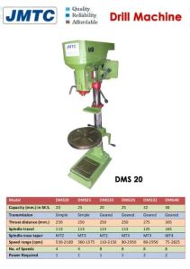 DGS Type Pillar Drill Machine