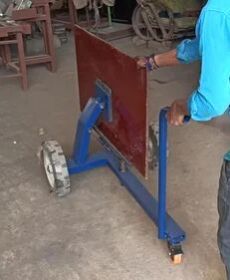 3 Wheel Slab Trolley