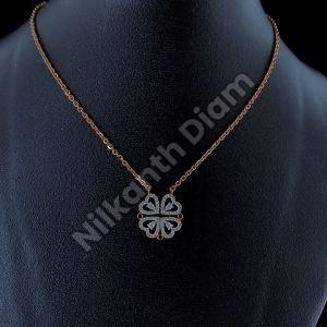 2 In 1 Diamond Pendant Set