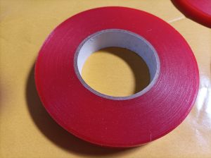 Double Sided Polyester Tape with Red Liner