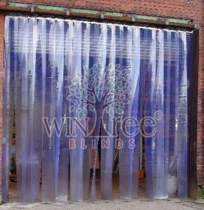 PVC Transparent Industrial Blinds