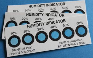 Decending Temperature Indicators