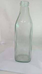 1000ml Milk Square Glass Bottle