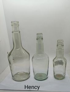 Hency Master Glass Liquor Bottle