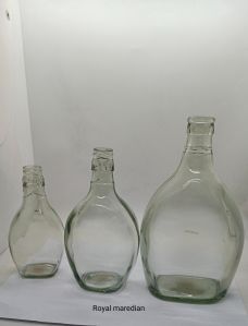 Royal Maredian Glass Liquor Bottle