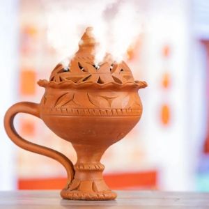 handcrafted home fragrance clay loban burner