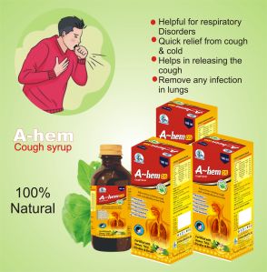 A-hem Herbal Ayurvedic Cough Syrup
