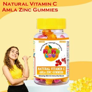 Mama Love Natural Vitamin C and Zinc Gummies