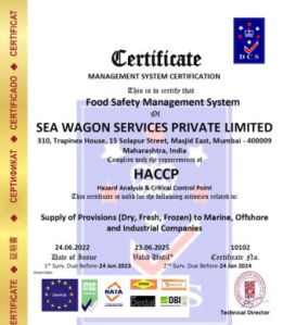 HACCP : Hazard Analysis and Critical Control Point