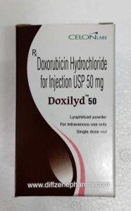 Doxorubicin 50 mg Inj Lyophilized Powder