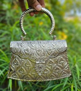 brass purse