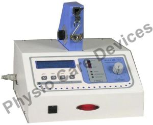 Lcd based Cervical cum lumber harmonic Traction Machine